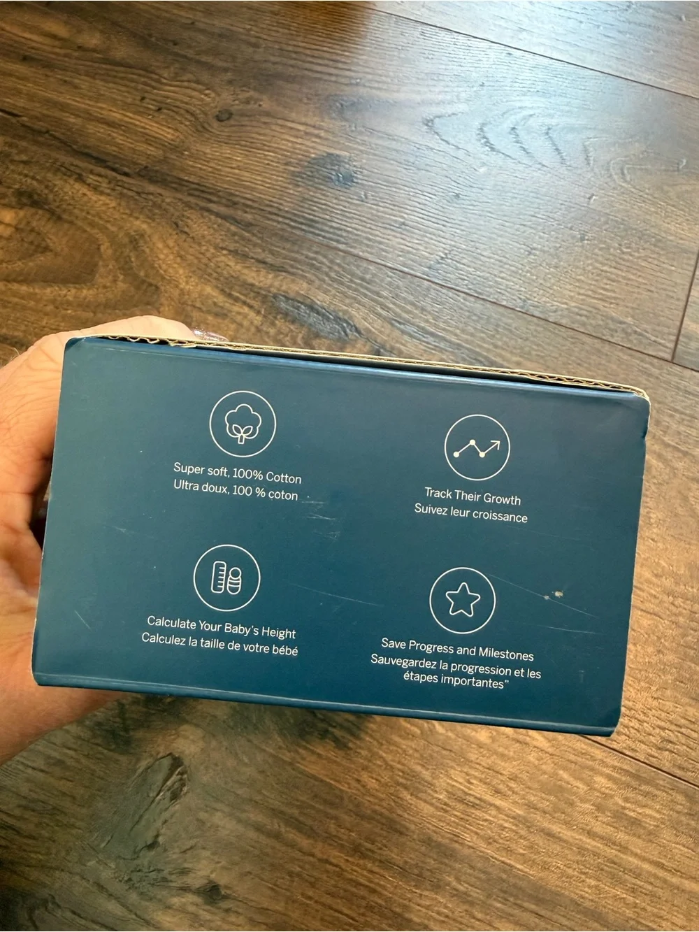 NEW Nanit Smart Sheets - Pebble Grey - Track Baby Growth‎ & Height - NIB